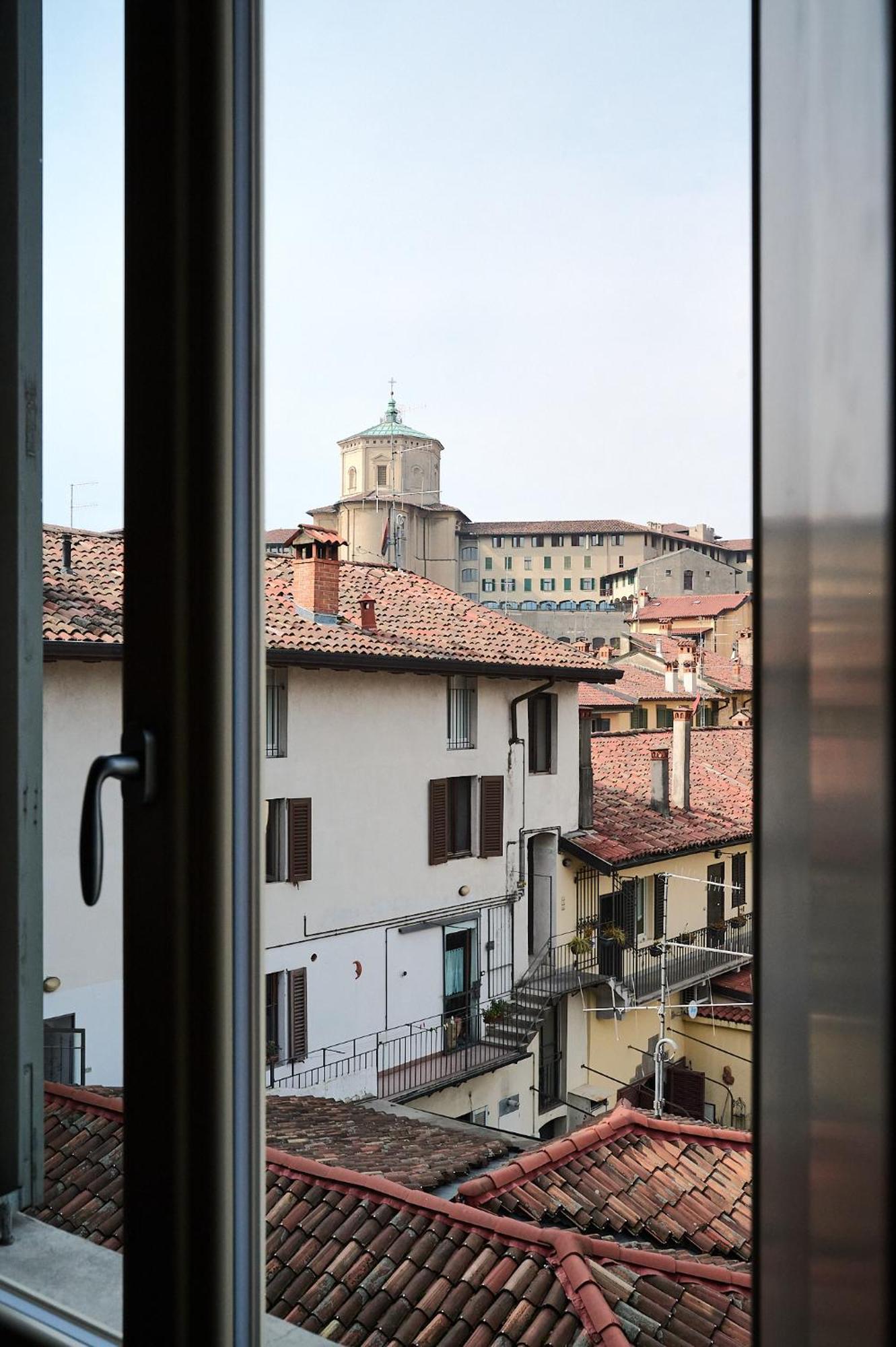 "Camera Con Vista" Bergamo Alta Exterior photo